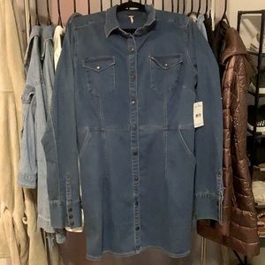 NWT Free People denim dress